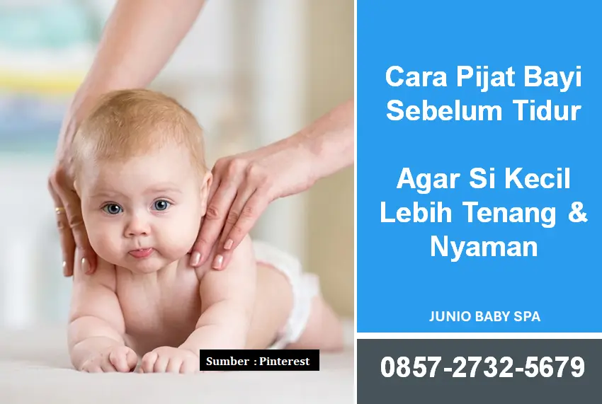 Cara Pijat Bayi Sebelum Tidur agar Si Kecil Lebih Tenang dan Nyaman